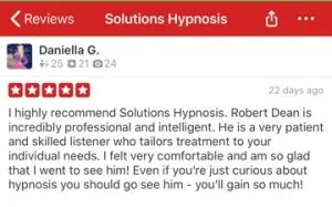 Daniella Yelp Review 5 stars for Robert Dean 561-600-5110